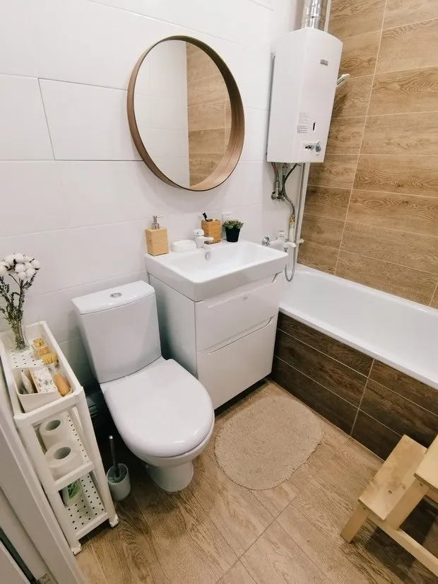 Foto: estilo, Baño, Consejos, Remodelación práctica – fotos en nuestro sitio web