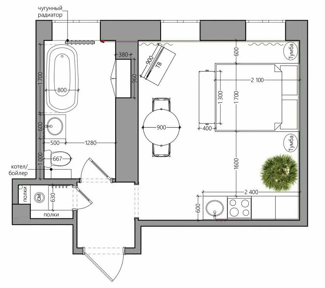 Foto: im Stil , Bad, Wohnung, Studie, Umbau, bis zu 40 qm – Fotos auf unserer Website