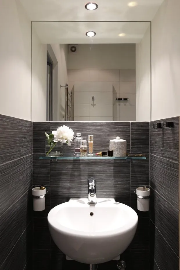 照片：现代风格浴室，技巧——我们网站上的照片