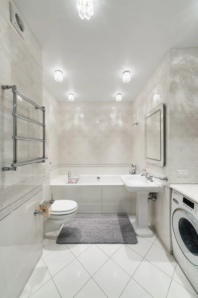 照片：现代风格浴室，技巧——我们网站上的照片