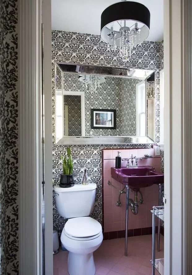 照片：时尚风格浴室，技巧——我们网站上的照片