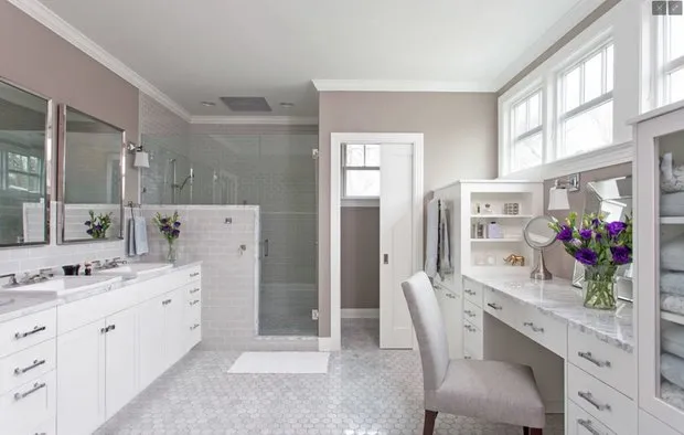 照片：现代风格浴室，技巧——我们网站上的照片