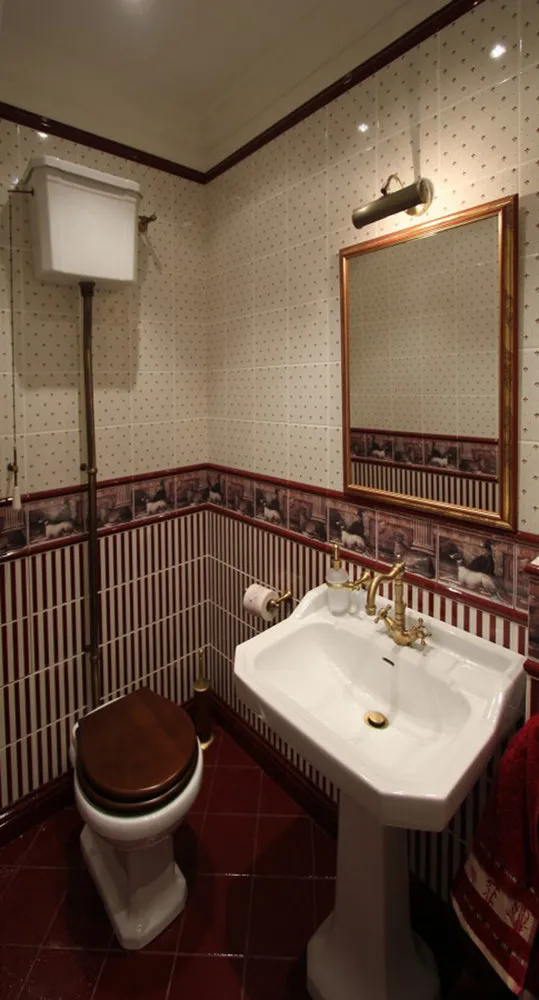 照片：普罗旺斯和乡村风格浴室，技巧——我们网站上的照片