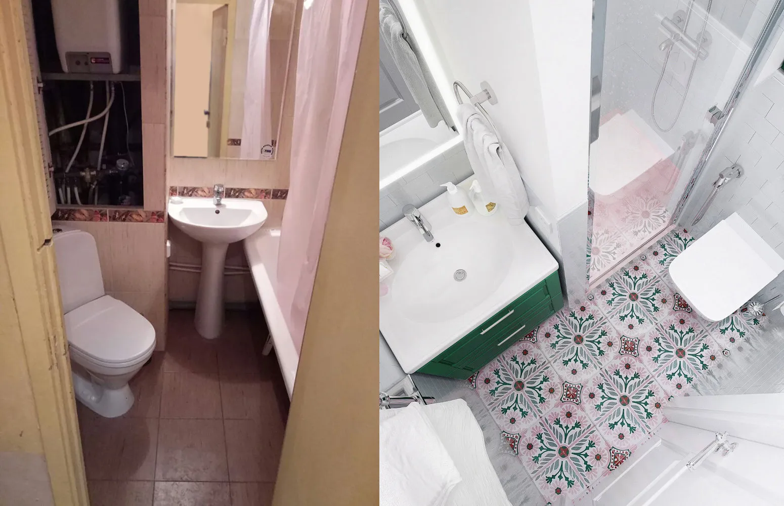 Фотографія: в стилі , Ванна, Гід, до і після – фото на нашому сайті