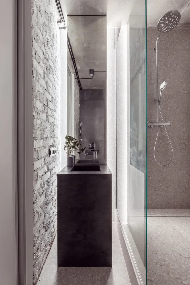 Фотографія: у стилі, Ванна, Поради, зберігання в ванній кімнаті, маленька ванна – фото на нашому сайті