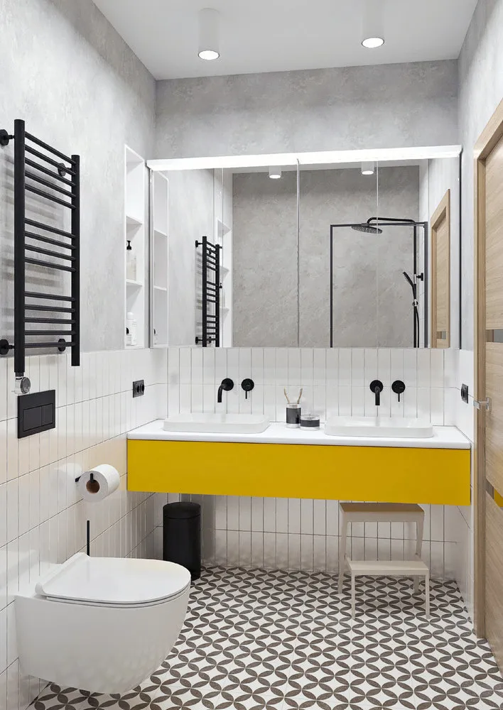 Foto: Baño en estilo Moderno, – foto en nuestro sitio web