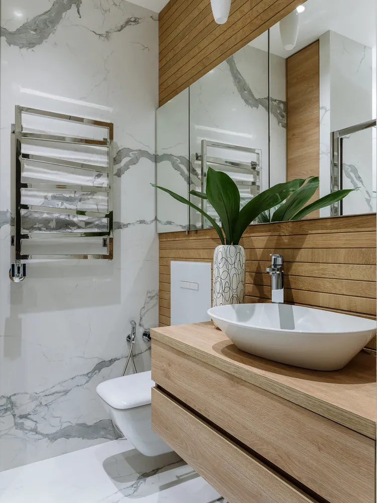 Foto: Baño en estilo Moderno, – foto en nuestro sitio web
