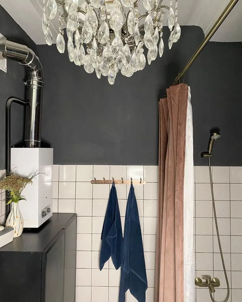 Foto: Baño en estilo Escandinavo, Reparación en práctica, reparación de estalinismo – fotos en nuestro sitio web