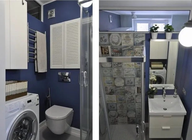 Foto: estilo baño, consejos, Khrushchyov – fotos en nuestro sitio web