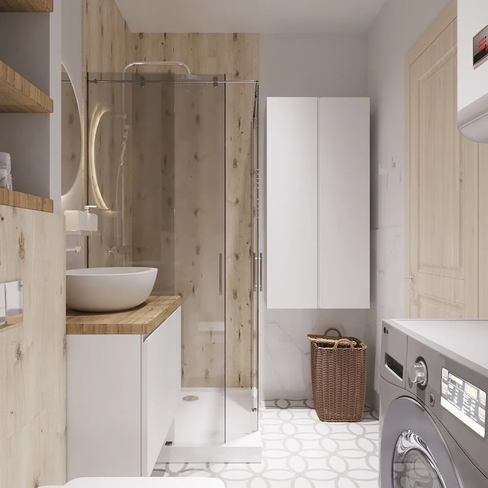 图片：风格，浴室，建议，卫生间规划，标准卫生间，娜塔莉亚·沙姆舒里娜 – 我们网站上的照片