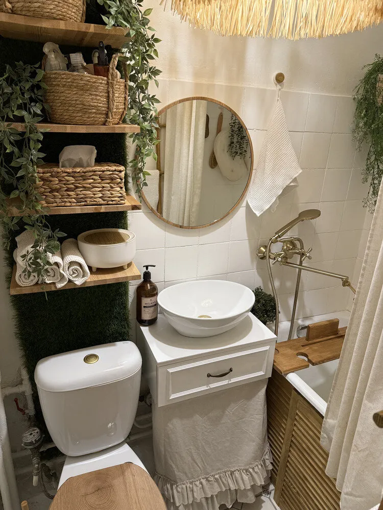 Foto: estilo, Baño, Renovación, antes y después, remodelación de baño, remodelación de apartamento – fotos en nuestro sitio web