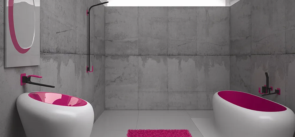 照片：Loft 风格、现代、浴室、Karim Rashid、Philippe Starck、Gid、Kashirskoye Highway、Zaha Hadid、Luis Vidal、Tono、著名设计师、高端、浴室产品、高端区域 – 我们网站上的照片