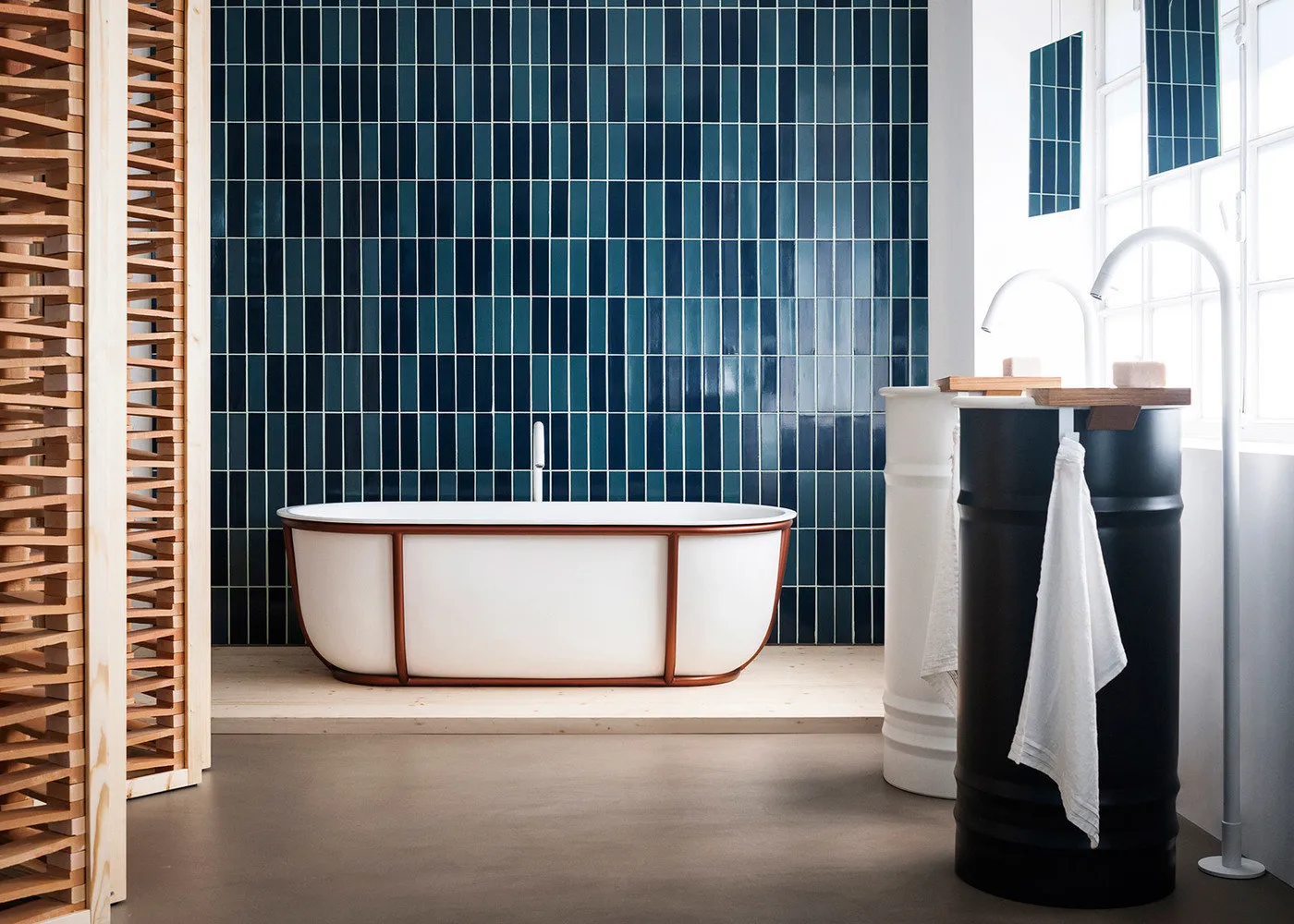 照片：Loft 风格浴室、Karim Rashid、Philippe Starck、Gid、Kashirskoye Highway、Zaha Hadid、Luis Vidal、Tono、著名设计师、高端、浴室产品、高端区域 – 我们网站上的照片