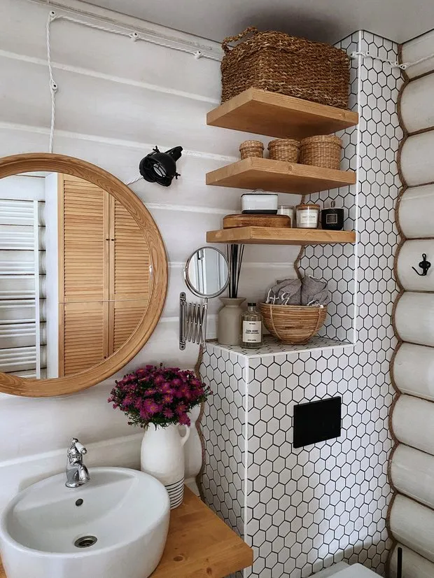 我喜欢开放式的储物：它能激发你始终保持整洁和美丽。