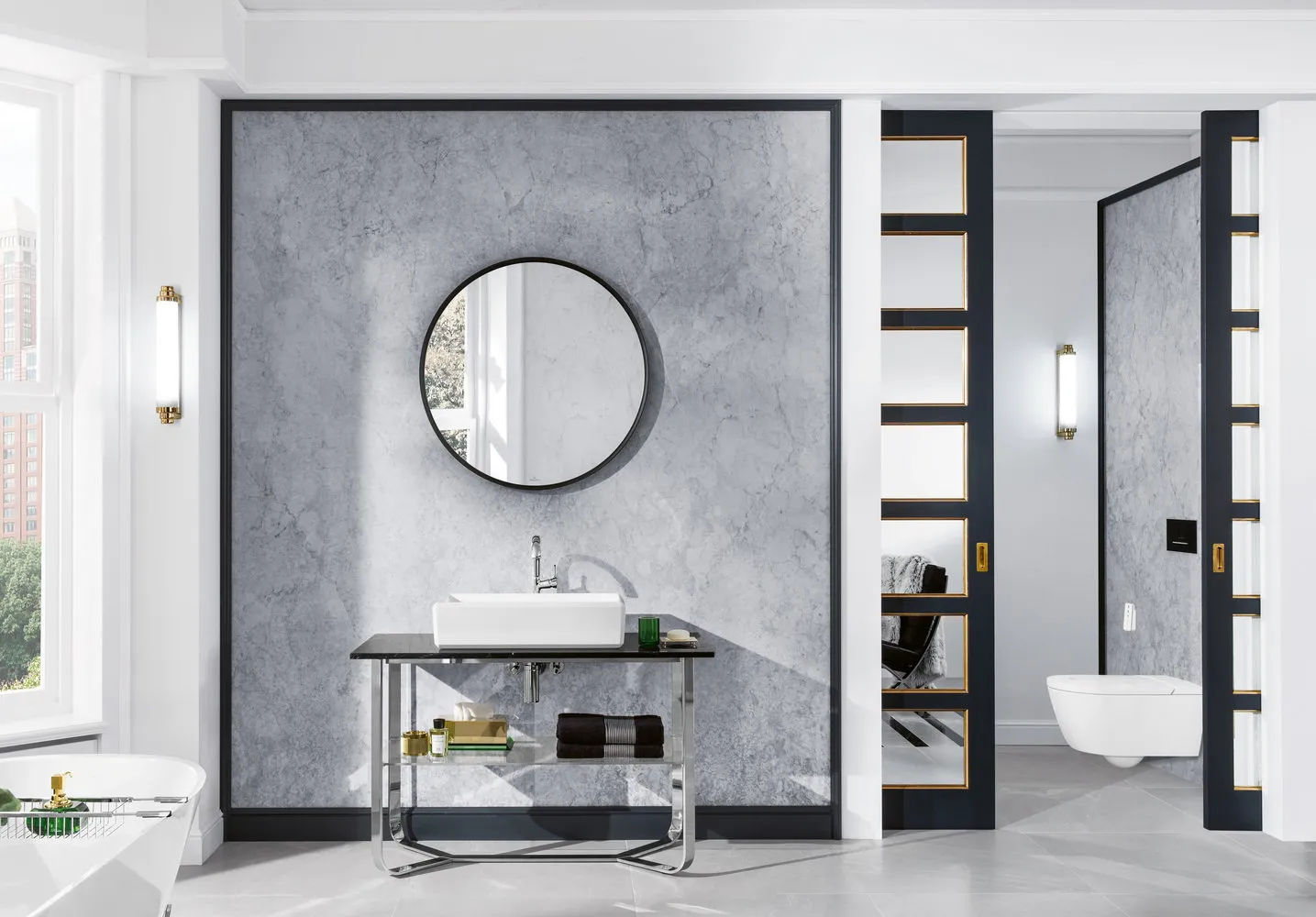 Photo: style, Bathroom, Interior decor, Villeroy&Boch – photo on our website