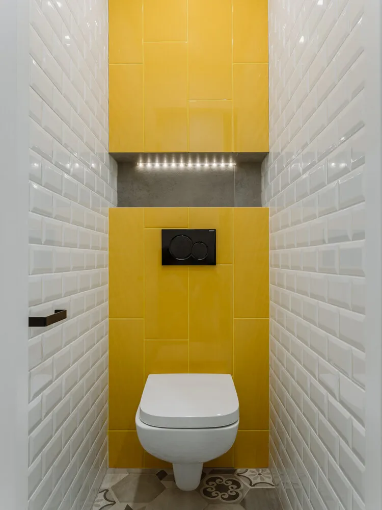 Foto: baño en estilo escandinavo, moderno, sala de estar, consejos, Carton Group – fotos en nuestro sitio web