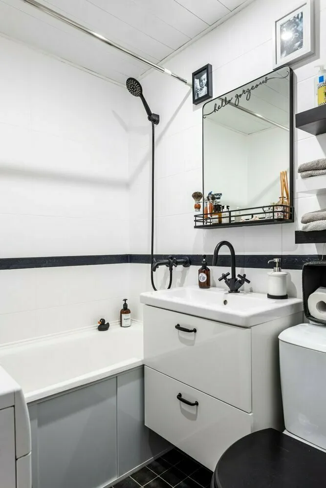 Foto: baño en estilo nórdico, consejos – fotos en nuestro sitio web
