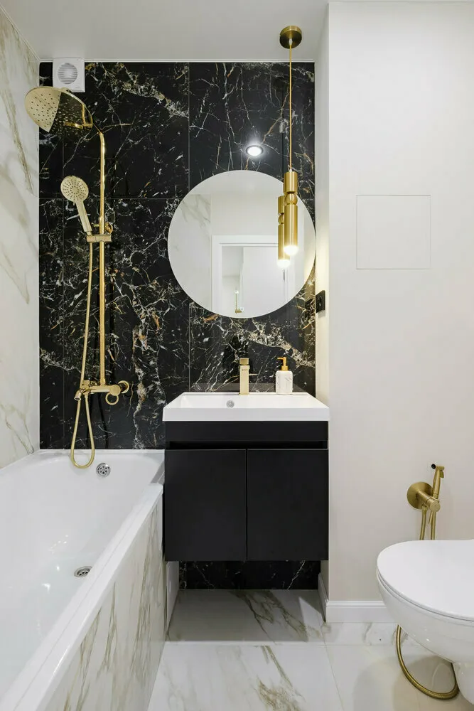Photo: style, Bathroom, Tips, bathroom design, modern bathroom, small bathroom – photos on our website