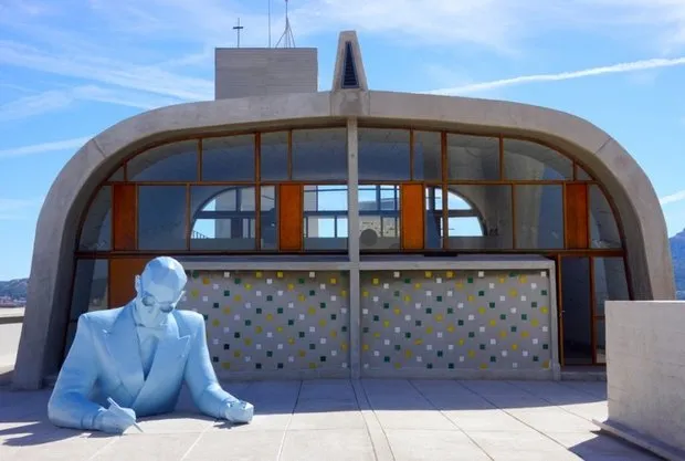 勒·柯布西耶住宅的屋顶