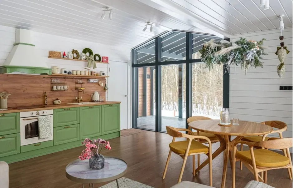 Photo: style, House, Renovation, Frame House, 60-90 Square Meters, Country Home Design – Photo on Our Website