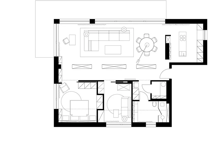 Minimalistische Wohnung in Polen - Gallery image 22