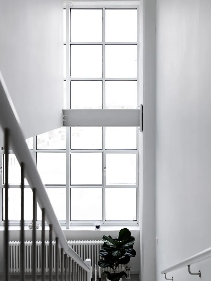 Двухрівневий будинок у білому кольорі в Швеції (97 м²) - Gallery image 7