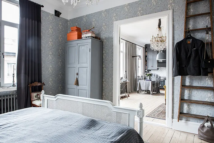 瑞典斯德哥尔摩灰色调公寓 - Gallery image 6