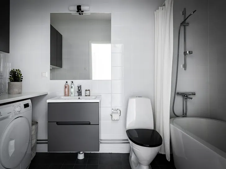 Двухрівневий будинок у білому кольорі в Швеції (97 м²) - Gallery image 13