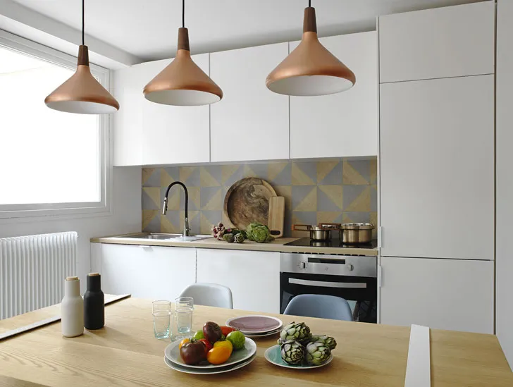 Природні матеріали в інтер'єрі квартири в Парижі - Gallery image 5