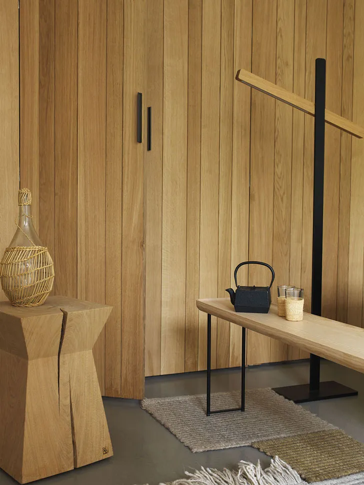 Природні матеріали в інтер'єрі квартири в Парижі - Gallery image 4