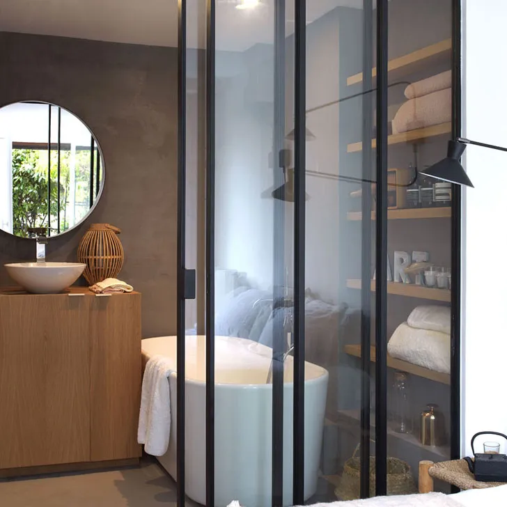 Природні матеріали в інтер'єрі квартири в Парижі - Gallery image 7