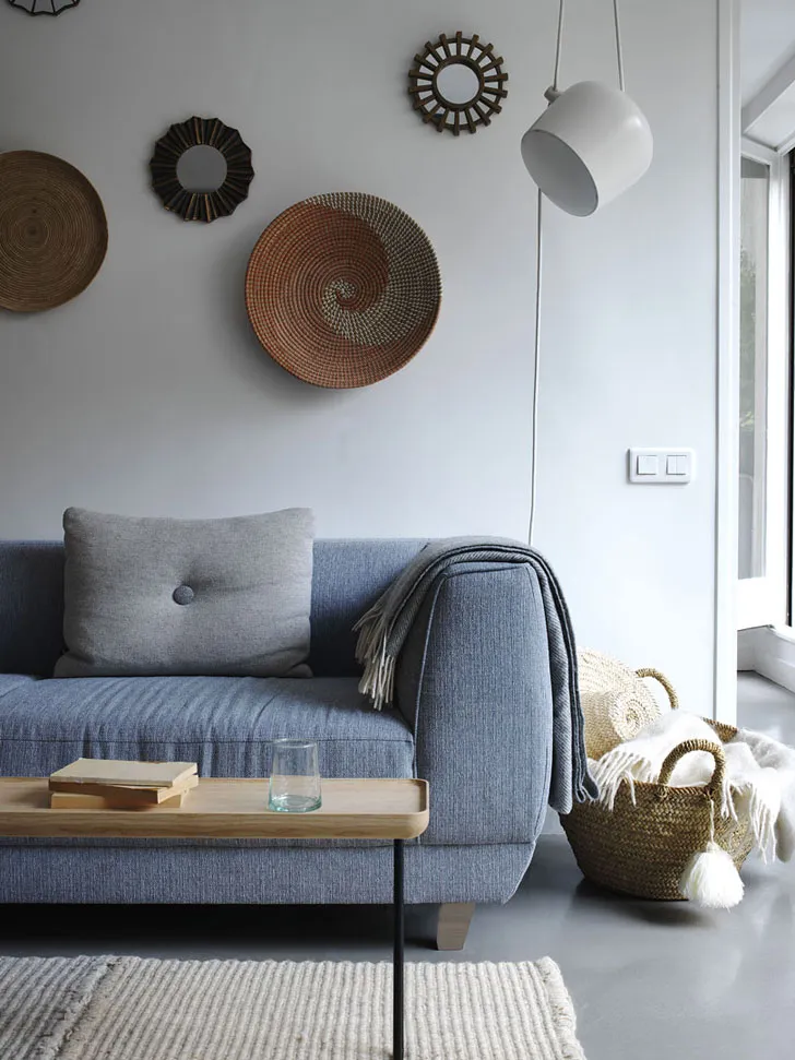 Природні матеріали в інтер'єрі квартири в Парижі - Gallery image 1