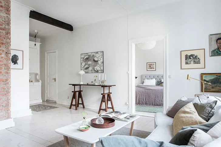 Повітряний інтер’єр квартири в Гетеборзі (70 кв. м) - Gallery image 12