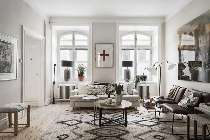 Теплий декор для скандинавського приміщення (94 кв. м) - Gallery image 1