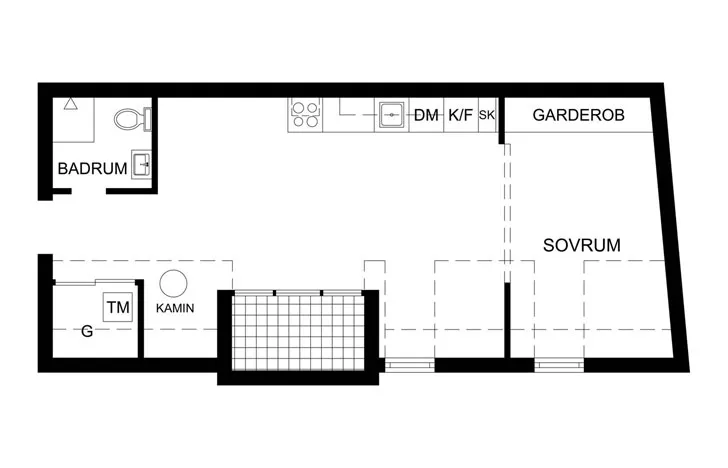Чудовий мансардний будинок у Швеції (37 кв. м) - Gallery image 14