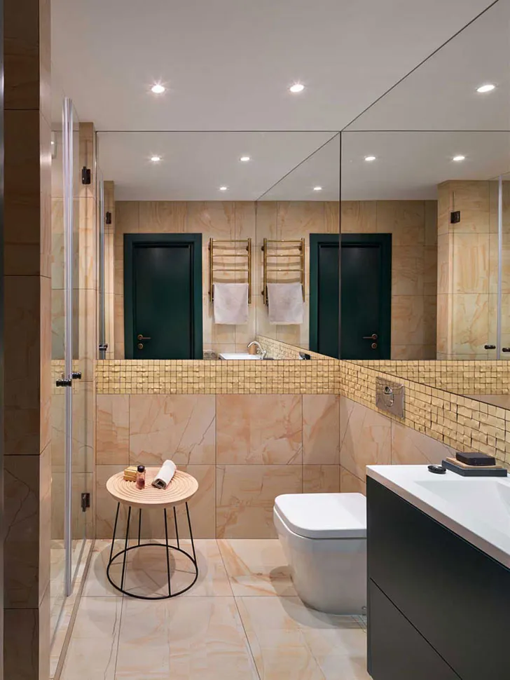 Small Apartment in Bold Color Scheme in Kyiv (38 sqm) - 20