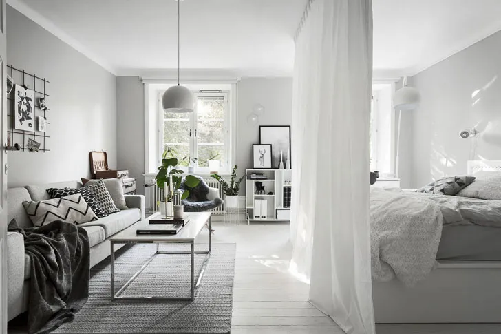 Design of Small Spaces: Open Interior of a 44 sq. m Apartment - 5