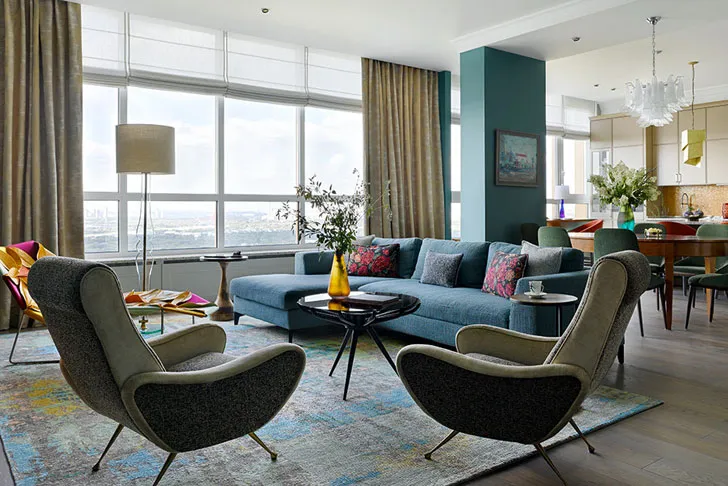 Bright Interior for a Large Family in Moscow - 2