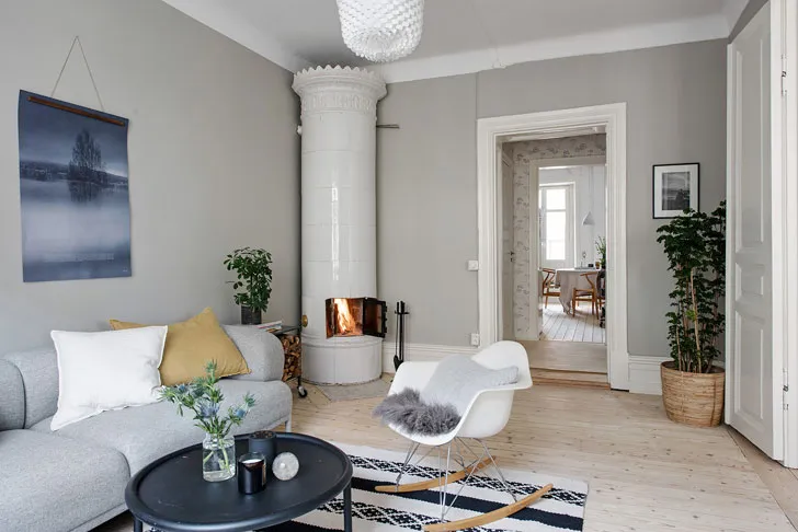 Interior in Spring Notes in Stockholm (59 sq. m) - 4
