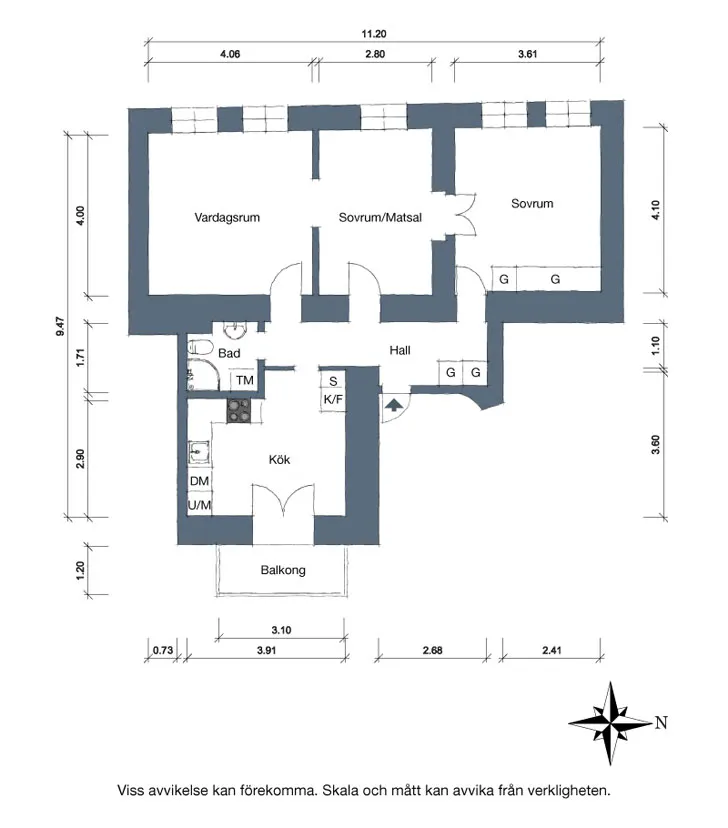Чарівна квартира з ніжними пастельними акцентами в Швеції (70 кв. м) - Gallery image 25