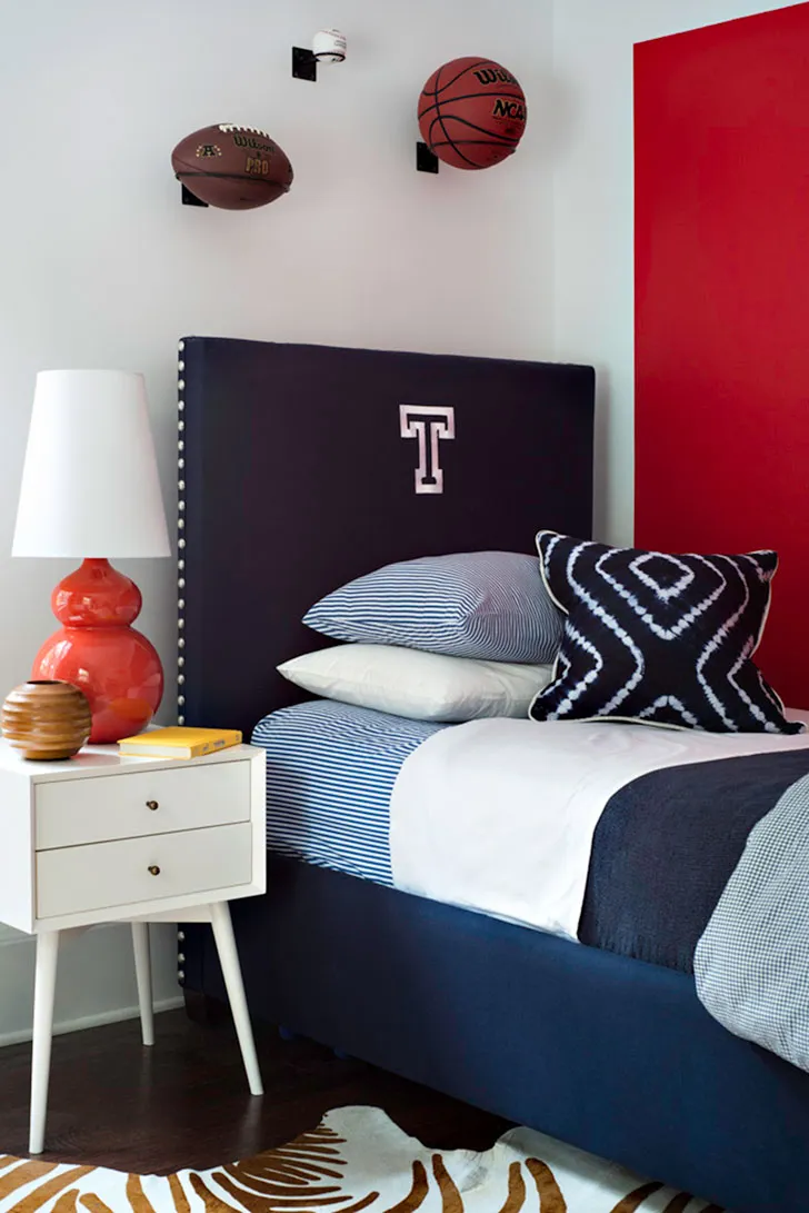 Monochrome Interior with Vibrant Accents in the USA - 15