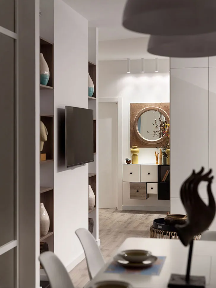 Квартира в скандинавському стилі для родини у Києві (80 кв. м) - Gallery image 15