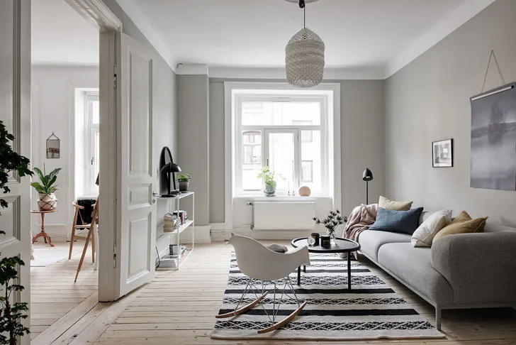 Interior in Spring Notes in Stockholm (59 sq. m) - 3