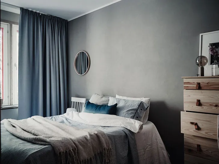 Scandinavian Interior in Dark Tone (49 sq. m) - 9