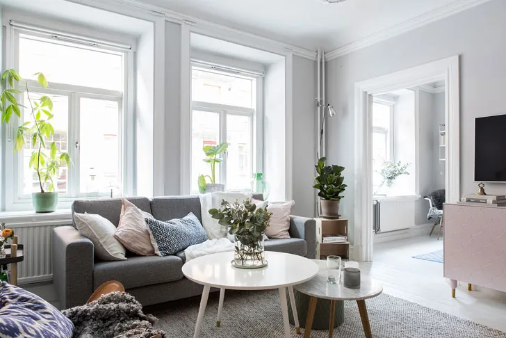 Чарівна квартира з ніжними пастельними акцентами в Швеції (70 кв. м) - Gallery image 11