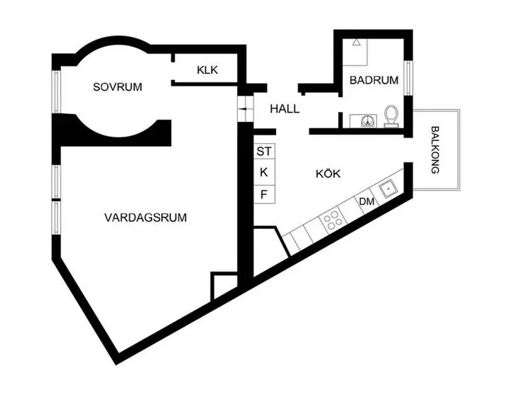 Classy attic apartment in Stockholm (65 sq m) - 21