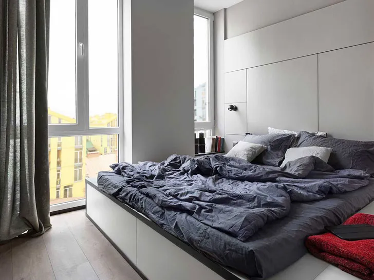 Small Apartment in Bold Color Scheme in Kyiv (38 sqm) - 14