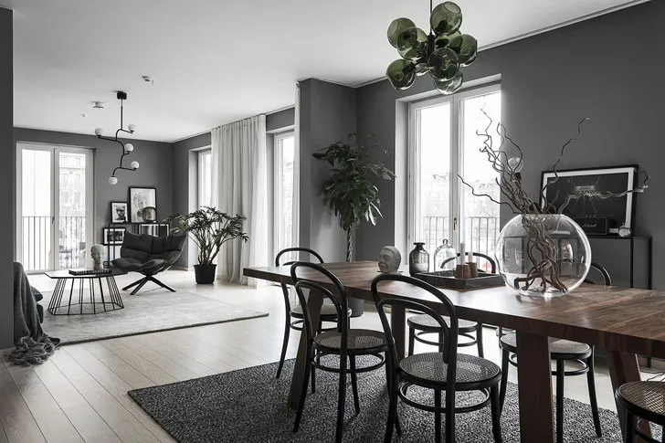 Life in Gray: Stylish Apartments in Stockholm (120 sqm) - 4