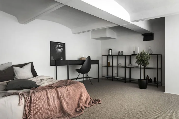 Невеликий чоловічий лофт у Стокгольмі (40 + 19 м²) - Gallery image 10