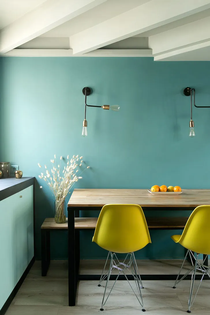 Маленькая квартира в оттенках голубого в Париже - Gallery image 3